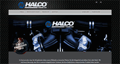 Desktop Screenshot of halcotrade.ch